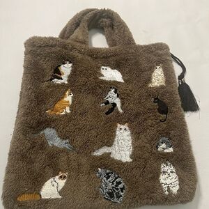 BAG GRAPHIC ANIMALS TASSEL‎ DRAWSTRING